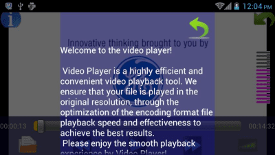 Screenshot of the application Video-Player for Android - #4