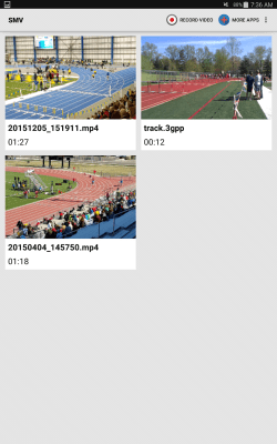Screenshot of the application Slow Video - #7