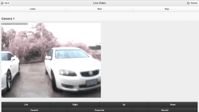 Screenshot of the application iSpyConnect - #7