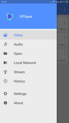 Screenshot of the application Universal Media Player - #4