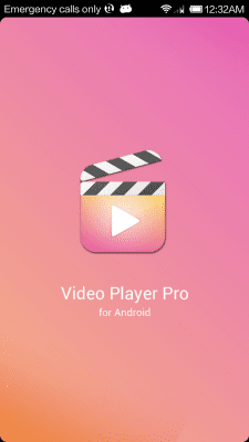 Screenshot of the application Video Player Pro for Android - #1