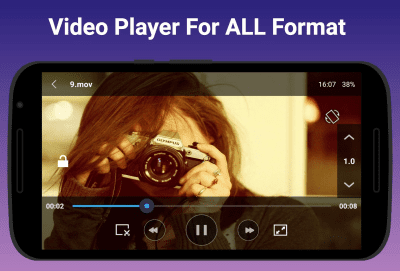 Screenshot of the application Video Player Perfect - #1