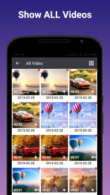 Screenshot of the application Video Player Perfect - #4