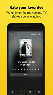 Screenshot of the application IMDb Movies & TV - #3