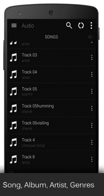 Screenshot of the application video player music player - #4
