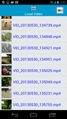 Screenshot of the application Video Player - #1