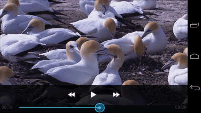 Screenshot of the application Video Player - #2