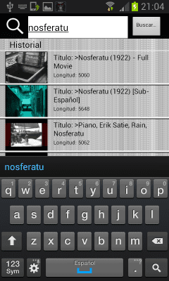 Screenshot of the application HorTV free horror movies - #4