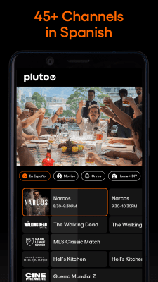 Screenshot of the application Pluto TV: TV for the Internet - #4