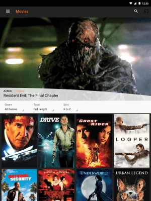 Screenshot of the application Sony Crackle - #7