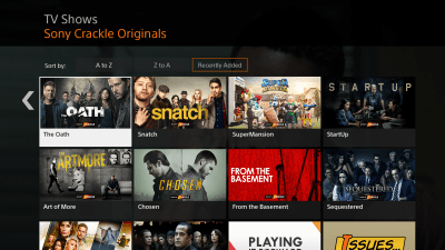 Screenshot of the application Sony Crackle - Free Movies & TV - #1