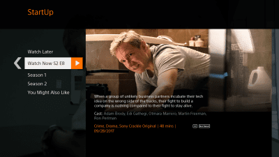 Screenshot of the application Sony Crackle - Free Movies & TV - #2