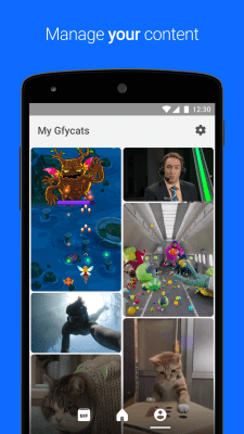 Screenshot of the application Gfycat Loops: GIF Cam+Recorder - #7