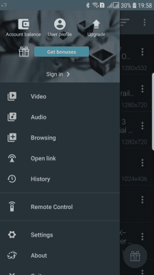 Screenshot of the application Ace Stream Media - #6