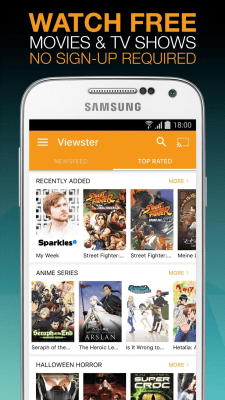 Screenshot of the application Viewster – Free Movies & Shows - #1