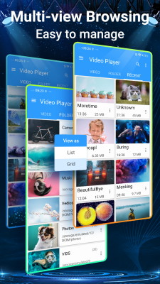 Screenshot of the application Video player - #5