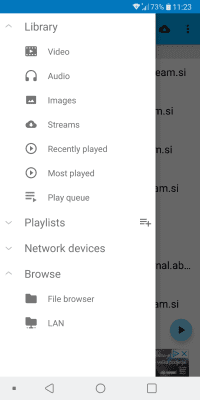 Screenshot of the application BSPlayer FREE - #4