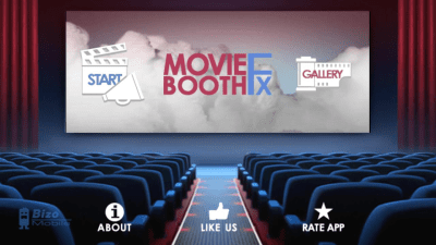 Screenshot of the application Movie Booth FX - #2