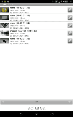 Screenshot of the application Stop Motion Maker - KomaDori L - #8
