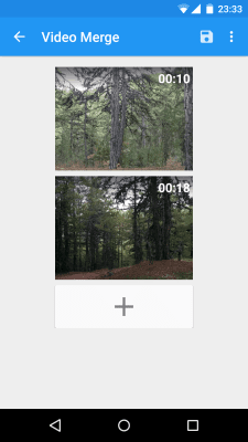 Screenshot of the application VidTrim - Video Trimmer - #3