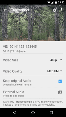 Screenshot of the application VidTrim - Video Trimmer - #4