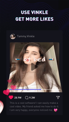 Screenshot of the application Vinkle - #5