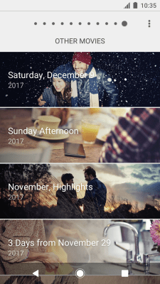 Screenshot of the application Movie Creator - #6