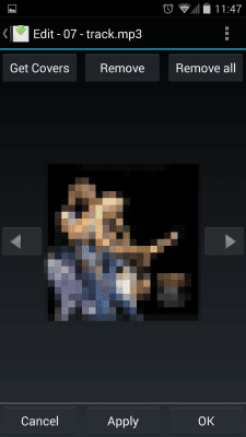 Screenshot of the application Album Cover Finder - #5