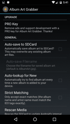 Screenshot of the application Album Art Grabber - #3