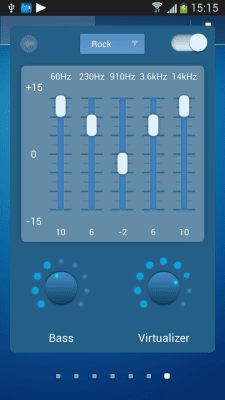 Screenshot of the application Music Volume Equalizer - #2