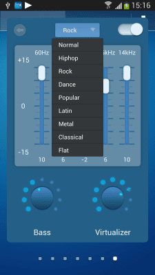 Screenshot of the application Music Volume Equalizer - #3