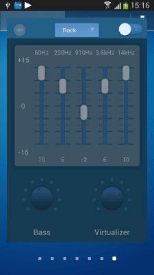 Screenshot of the application Music Volume Equalizer - #4