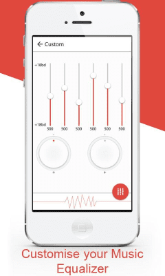 Screenshot of the application Music Equalizer - #2