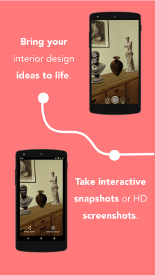 Screenshot of the application Augmented Reality - #2