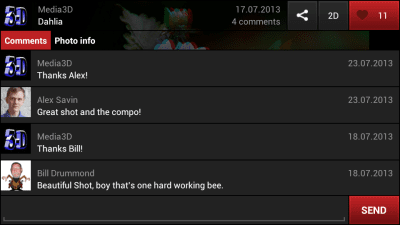 Screenshot of the application Phereo 3D Photo - #7