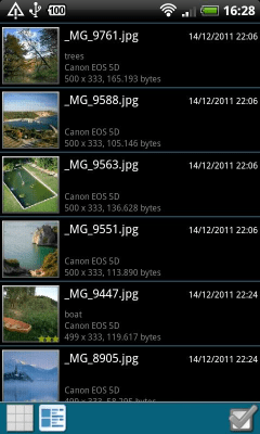 Screenshot of the application Infinity Photo Album - #3
