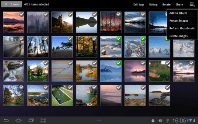 Screenshot of the application Infinity Photo Album - #6