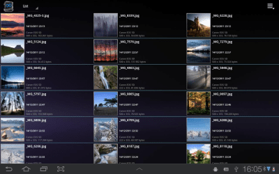 Screenshot of the application Infinity Photo Album - #7