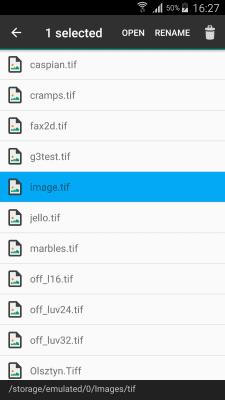 Screenshot of the application Multi-TIFF Viewer Free - #4