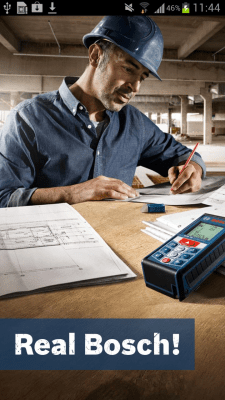 Screenshot of the application Bosch Measuring chamber - #1