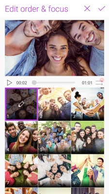 Screenshot of the application MiniMovie Slideshow Editor - #7