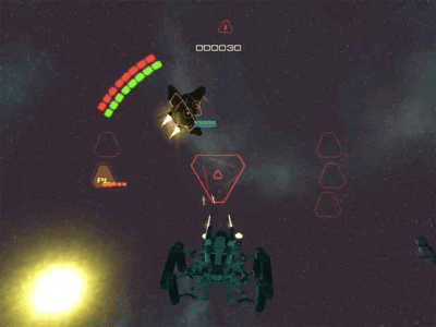 Screenshot of the application Space Combat - #1