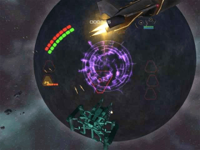 Screenshot of the application Space Combat - #2