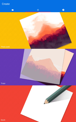 Screenshot of the application Corel Painter Mobile - #3