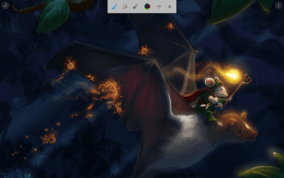 Screenshot of the application Corel Painter Mobile - #4