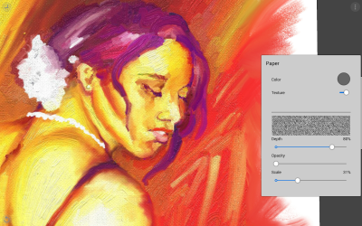 Screenshot of the application Corel Painter Mobile - #7