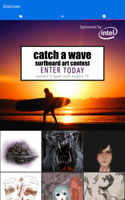 Screenshot of the application Corel Painter Mobile - #15