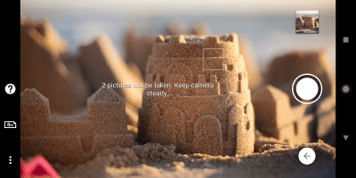 Screenshot of the application Defocusing the background - #3