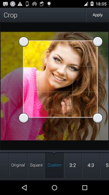Screenshot of the application Photo Editor Pro - #3