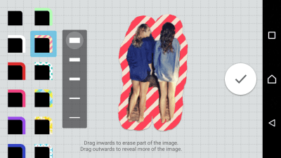 Screenshot of the application Creating captions - #3